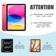 thumbnail image 2 of Getino Compatible with iPad (A16) 11th Generation 11 Inch (2025), iPad 10th Generation 10.9 Inch (2022) with Pencil Holder, Glittering Sparkly Slim Protective Case with Clear Back, Yellow, 2 of 9