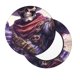 thumbnail image 2 of Balery Cool Skull Cowboy Fundas de asiento para taburete de bar redondo de tela de terciopelo ajustables que protegen de arañazos y manchas para sillas de 14 a 17 pulgadas.-13 inch, 2 of 7