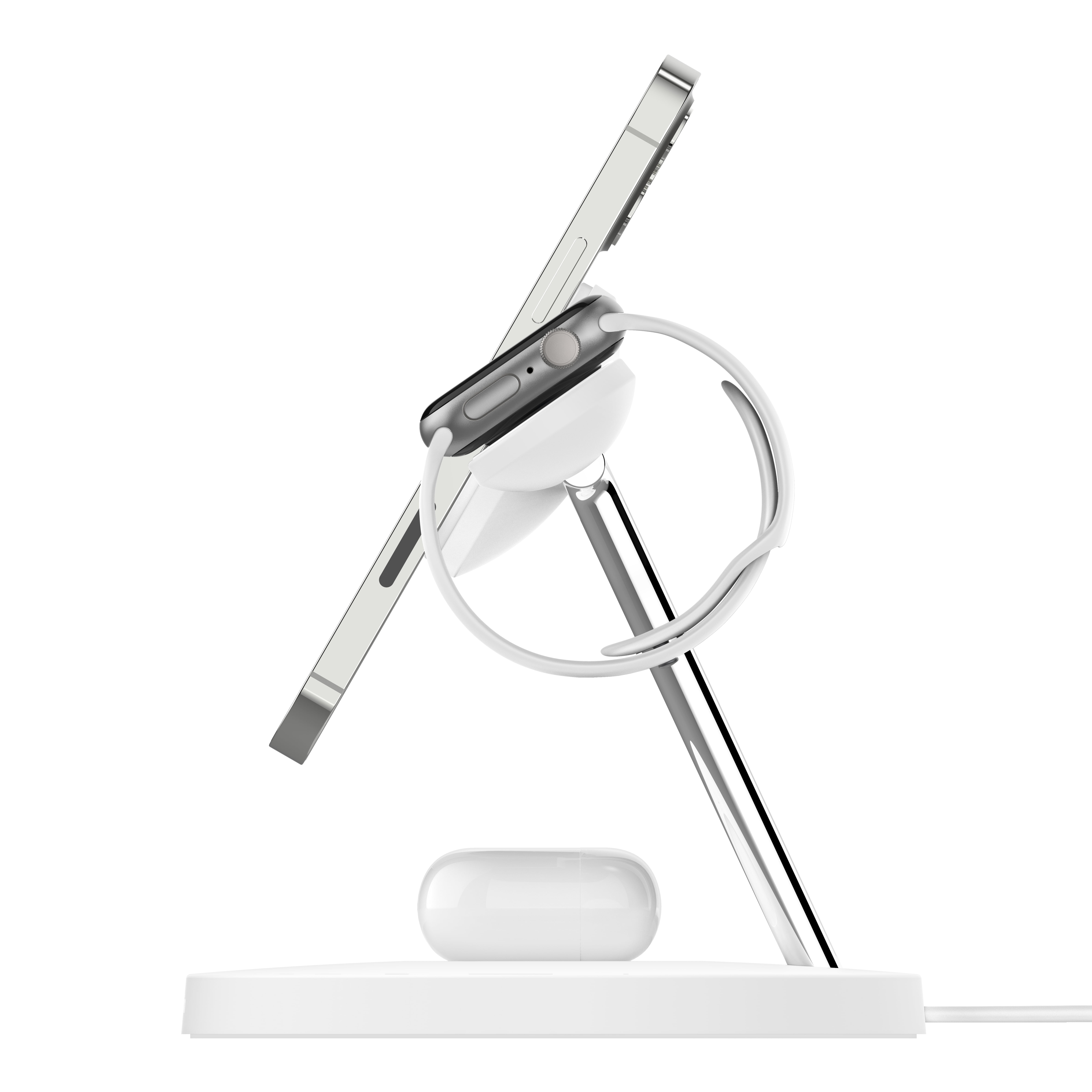Belkin MagSafe 3-in-1 Wireless Fast Charging Stand for Apple 