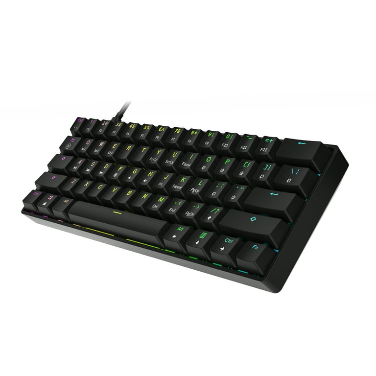 HK GAMING GK61 Wired Compact Mechanical Keyboard | 61 Keys HK GAMING GK61 Wired Compact Mechanical Keyboard | 61 Keys