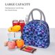 thumbnail image 5 of Easygdp Blue Lightning1 Bolsa de Almuerzo Insulada Grande, Forro de Aluminio, Diseño Espacioso, a Prueba de Fugas, Ideal para Trabajo, Picnics, Viajes y Actividades al Aire Libre, 5 of 6