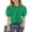Army Green, variant on YNGKMEA Uniform Polo Shirts for Girls Short Sleeve Peter Pan Collar School Uniform Shirts Kids Cute Puff Sleeve Polo Shirt