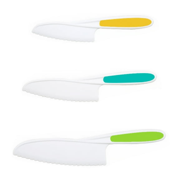 Kids Cooking Sets Real Kitchen Tools Children Cutter Chef Set Cookware Cake Salad Versatile Dishes Cutting Ergonomic Handles type 7