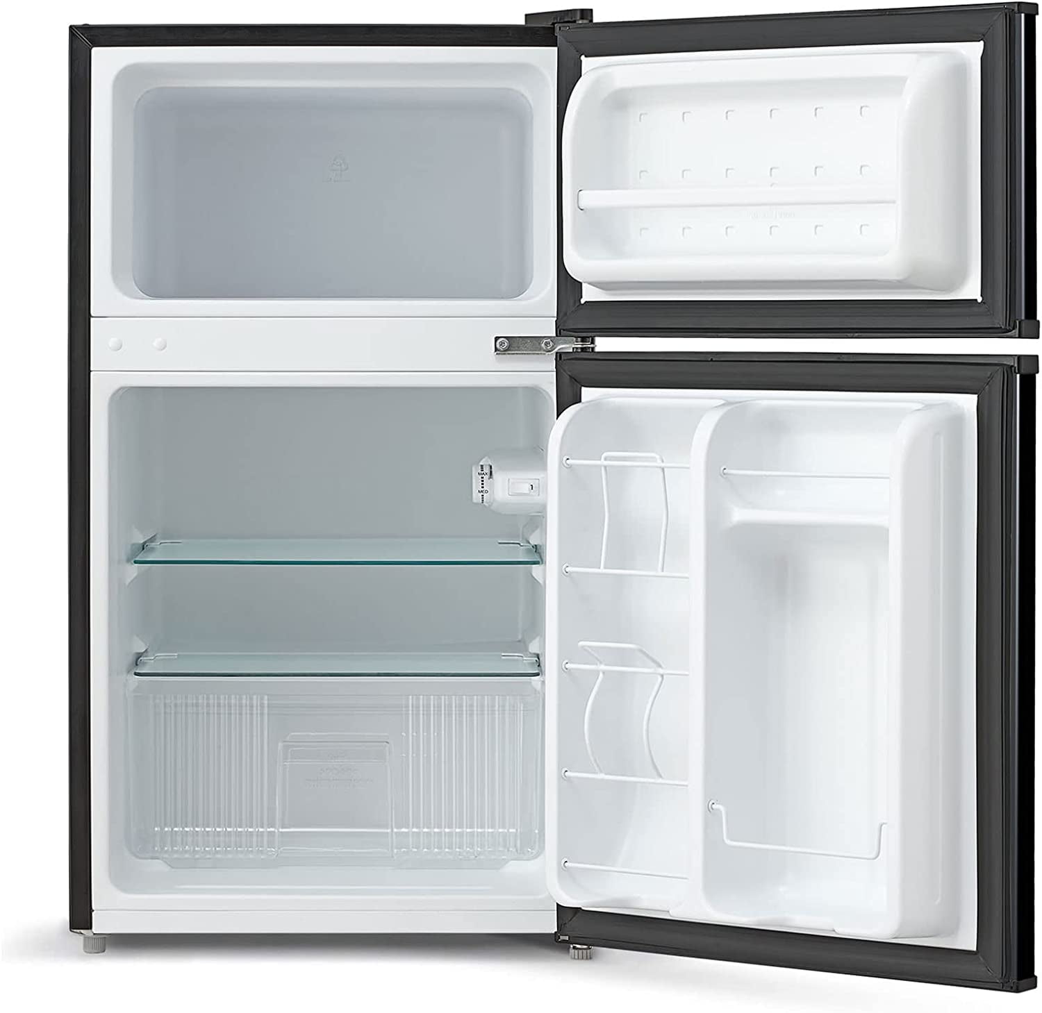 midea 3.1 cu ft compact refrigerator whd 113fb1 black