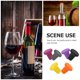 thumbnail image 3 of 6 tapones de silicona para vino, reutilizables, para botellas de vino., 3 of 8