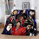 thumbnail image 1 of Manta de felpa suave con patrón de Michael Jackson, manta de franela para sala de estar, dormitorio, cama, sofá, cubierta de Picnic, 1 of 4