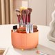 thumbnail image 4 of Organizador de maquillaje giratorio 360 | Bandeja de almacenamiento de cosméticos con compartimentos | Soporte de brillo de labios de brocha de maquillaje para mueble de baño de escritorio de, 4 of 5