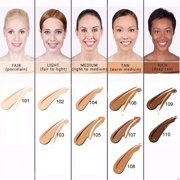 PHOERA Foundation Professional Makeup Full Coverage Fast Base Brighten long-lasting Shade