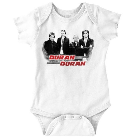 

Music Newborn Romper Bodysuit For Babies Duran Duran Classic Vintage Photo Tour Merch
