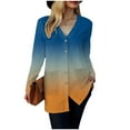 thumbnail image 6 of BOBOGOJP Women Long Cardigan Sweaters Lightweight Open Front Duster Knit Fashion Sweater Coats Trendy Cardigans with Pocket Yellow for Size L, 6 of 7