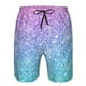 thumbnail image 3 of Balery Multicolor Glitter Traje de Baño Estilo Hawaiano para Hombre, Shorts de Secado Rápido con Bolsillos-Medium, 3 of 6