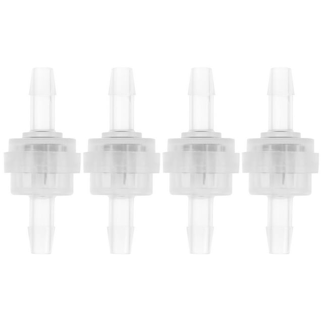 MasteelfCA 4pcs Inline Check Valves Fuel Oil Water Gas Air One Way Non Return Valves