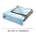 thumbnail image 3 of Cooling Blanket for Hot Sleepers | Temperature Regulating Comforter with Dual-Side Cold Effect | All-Season Lightweight Fiber Ice Quilt | Night Sweat Relief & Breathable Design | 55x79 Inches, 3 of 6