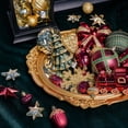 thumbnail image 4 of Lolsea 82pcs Christmas Balls Ornaments Set, Shatterproof Plastic Decor for Xmas Tree with Hanging Strings, Gold & Red & Green, 4 of 8