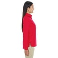 thumbnail image 3 of Devon & Jones Ladies' Perfect Fit Half-Placket Tunic Top - DP610W - RED 2X Large, 3 of 3