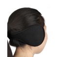 thumbnail image 4 of INSPIRE CHIC Unisex Outdoor Winter Warm Earmuffs Headband Behind The Head Black-Fleece Surface M(16"x4"), 4 of 5