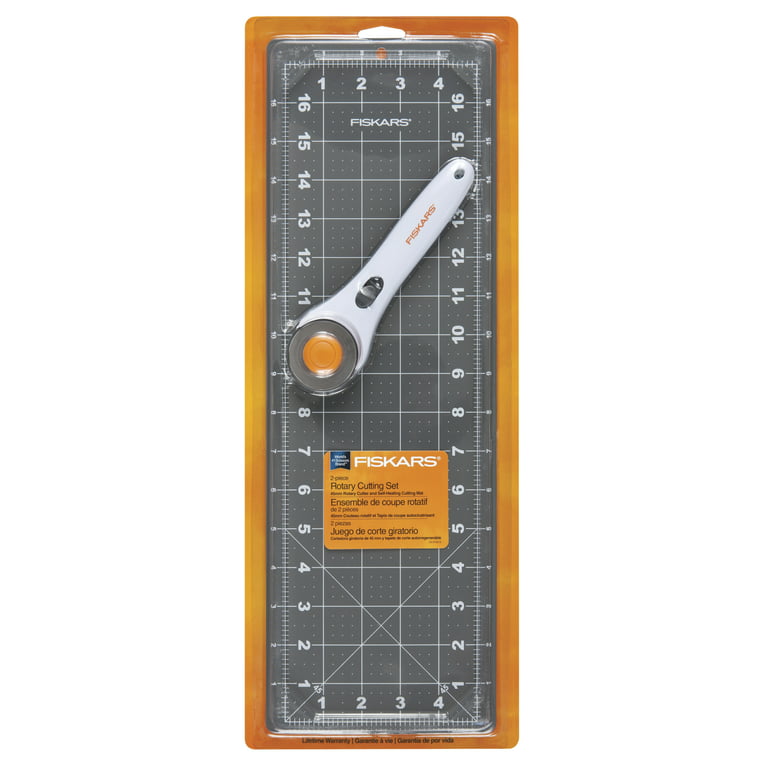 FISKARS 2-Piece Rotary Cutting Set for Sewing & Crafting - Cutter