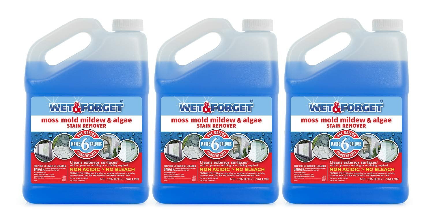 Wet and Outdoor Cleaner, 1 Gallon Concentrate Makes 6 Gallons