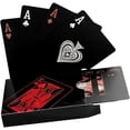 thumbnail image 4 of Juego de Naipes a Prueba de Agua PVC Baraja 54 Cartas Negro Vanguardia Imports Juego de Naipes 54 Cartas, 4 of 4