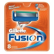 GilletteÂ® FusionÂ® Razor Cartridges 8 ct Carded Pack