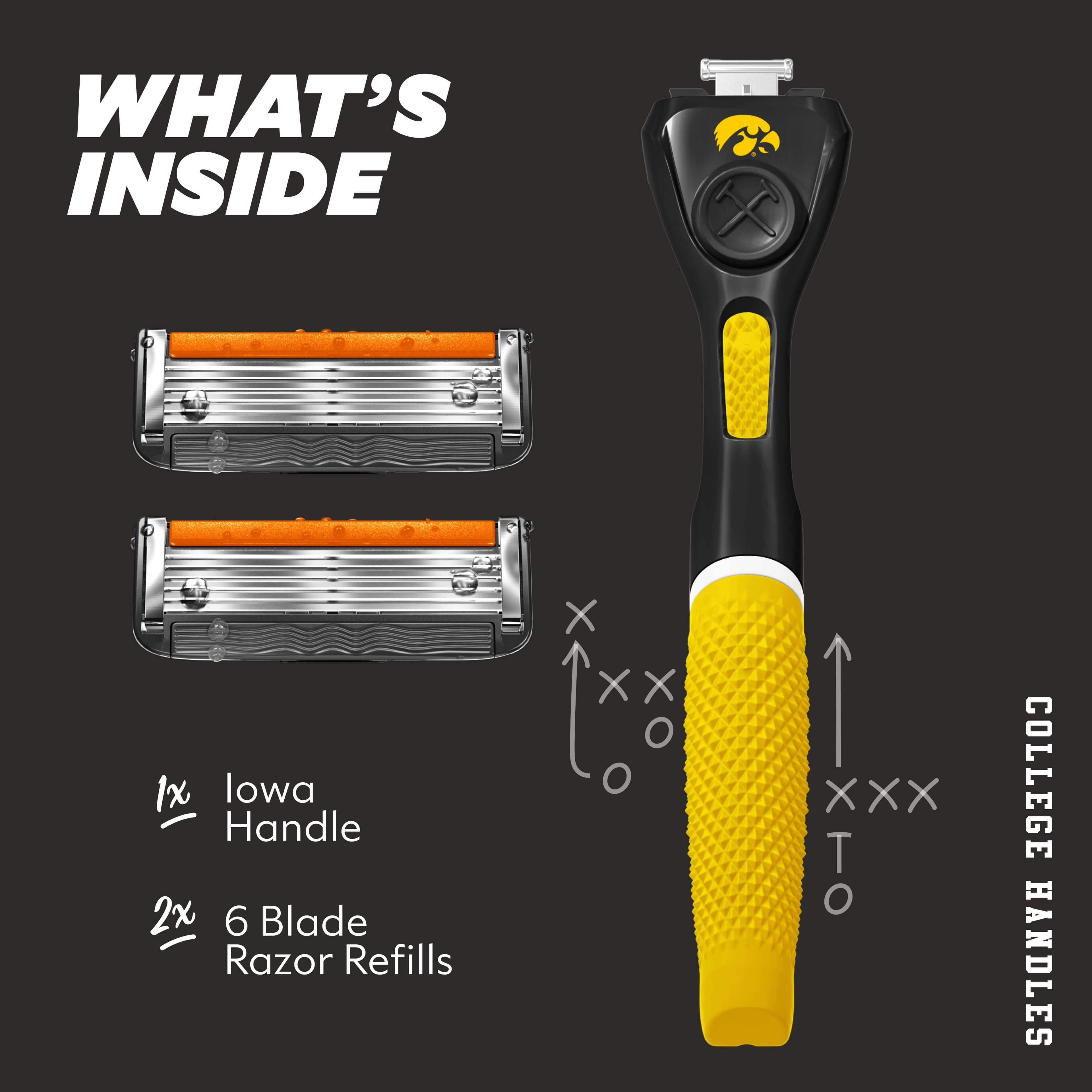 Dollar Shave Club Iowa 6-Blade Razor Starter Set