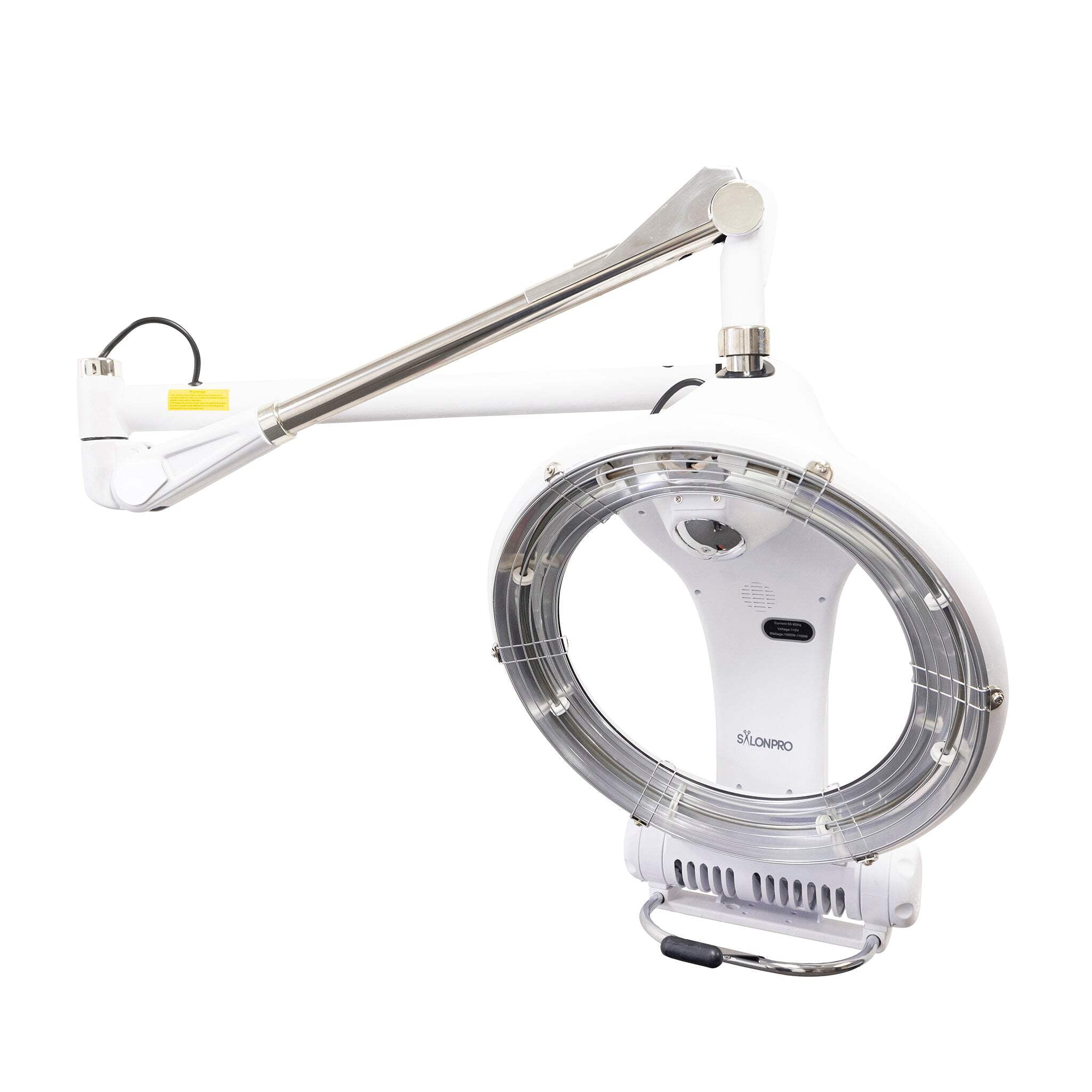 SalonPro Orbiting Halo Infrared Hair Dryer  Color Processor – Wall Mount, Black