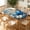 Blue Butterfly, variant on YESAD Elastic Tablecloth For square Tables, Waterproof Tablecover For Up To 34in square Table Cover, Dining Tablecover For Indoor And Outdoor, Holiday, Hummingbird