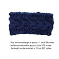 thumbnail image 2 of Sonducket Diadema para bebé, envoltura para el cabello para niños pequeños, envoltura elástica para el cabello, calentador, accesorio de Accesorio para el cabello azul marino, 2 of 6