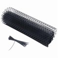 thumbnail image 2 of 2X Reusable Plastic Chicken Wire Fence Mesh   Hexagonal Mesh DIY Project (Black), 2 of 8