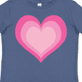 thumbnail image 4 of Inktastic Pink Valentine Heart Girls Toddler T-Shirt, 4 of 5