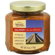 Splendid Spreads Salmon Salsa Brava, 6 oz (Pack of 6)