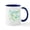 White/Navy Inside, variant on CafePress - Easter Mug - 11 oz Ceramic Mug - Novelty Coffee Tea Cup