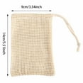 thumbnail image 2 of Hanging Storage Bags for Home Bathroom Organizer Drawstring Soap Pouches Travel Laundry Mesh Wash, 2 of 4