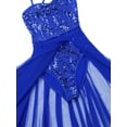 thumbnail image 7 of iEFiEL Womens Sequins Lyrical Ballet Dance Dress Leotard Flowing Fully Lined Dance Outfit, 7 of 7