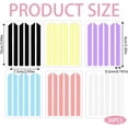 thumbnail image 2 of 36 Pcs Lash Lift Ribbon Kit, Soft Silicone Lash Lift Pads, Reusable Lash Lift Set, Eyelid Strips Tapes Makeup Beauty Tool for Eyelashes Lifting Shield (6 Colors), 2 of 7