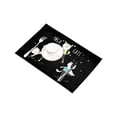 thumbnail image 3 of MKHERT Funny Yoga Cats Cute Cartoon Animals Placemats Table Mats for Dining Room Kitchen Table Decoration 12x18 inch,Set of 4, 3 of 4