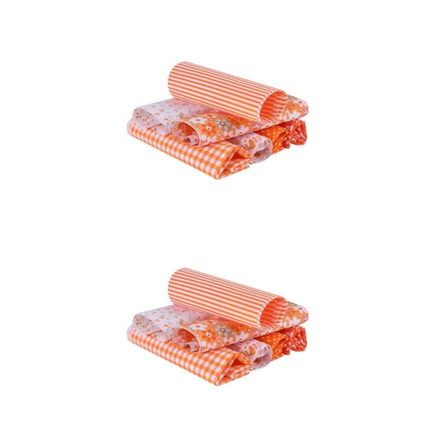Paquete de 7 telas de algodón Toystoory Estampado Floral 25x25cm 2piezas CBP005416