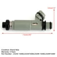 thumbnail image 3 of 1PCS fuel injectors 23250-15040 For Toyota Corolla AE11 4AFE Soluna AL50 Corona, 3 of 8