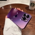 thumbnail image 2 of Aurora Funda Para Teléfono De Vidrio Líquido Adecuado Para iPhone 11 12 13 14 pro max Lente Protección Cubierta Trasera, 2 of 4
