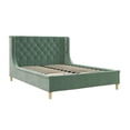 thumbnail image 6 of Max & Finn Ambrosia Kids' Full Upholstered Bed, Teal Velvet, 6 of 18