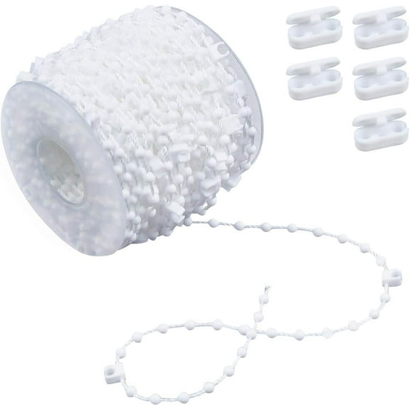 High-Quality Plastic Roller Blind Chain For Roman Shade, Adjustable Length Beaded Chain Repair For Easy Installation In Various Settings