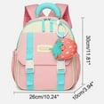 thumbnail image 3 of Kids Backpack Lightweight School Bag For Boys Girls Durable Travel Daypack With Color Block Design Bookbag For Kindergarten, 3 of 4