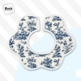 thumbnail image 4 of Hirioo Vintage Floral 1 for Baby Cotton Petal Bib Drool Bibs for Baby Boy Unisex, 4 of 9