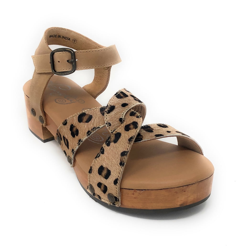 walmart leopard sandals