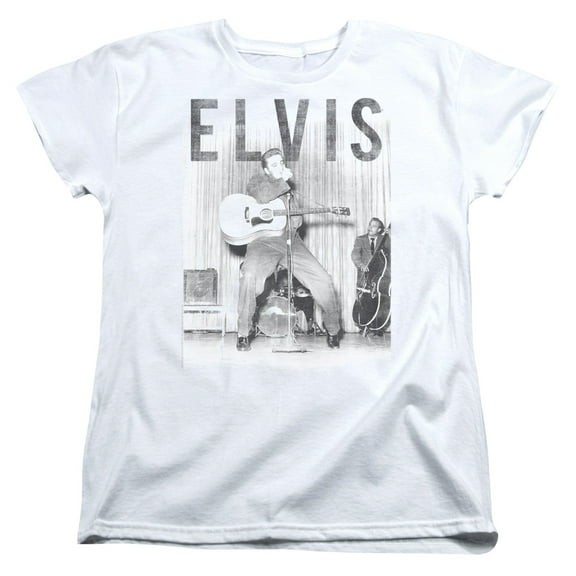 Elvis Presley - With The Band - Women's Short Sleeve Shirt
