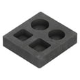 thumbnail image 1 of Graphite Mold Thermal Conductivity 2000℃ High Temperature Resistant 4 Holes Combination Ingot Molds for Metal Casting, 1 of 14
