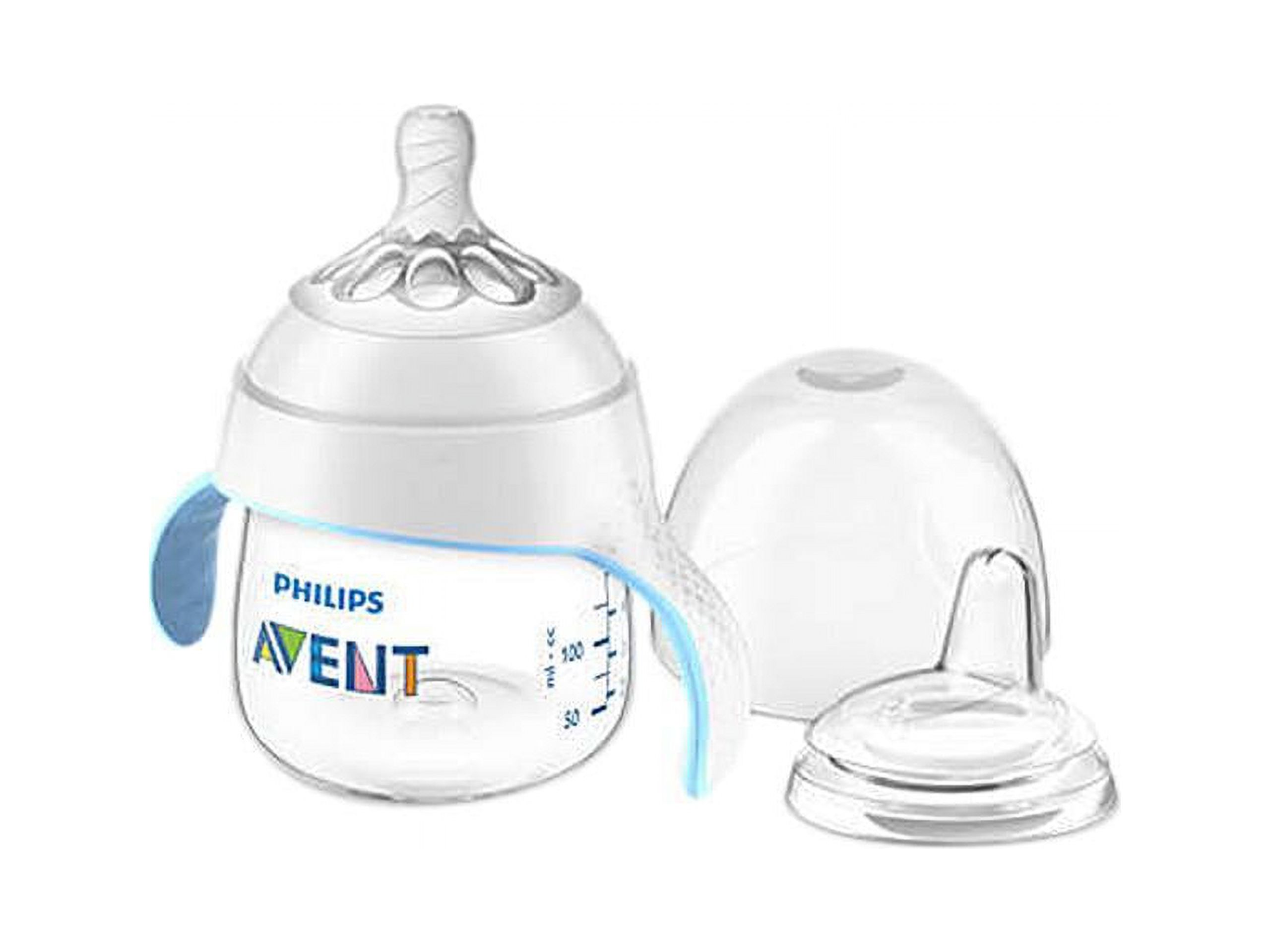 Philips Avent My Natural Trainer Sippy Cup, Clear, 5 oz., 1pk, SCF262/03 - image 3 of 6