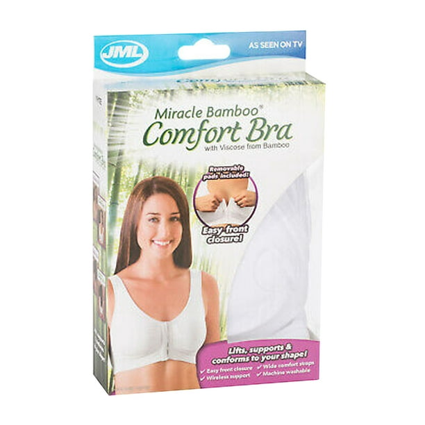 Miracle Bamboo Comfort Bra Deluxe - L: 37-40 - Set of 3 