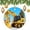 Pattern-3, variant on Construction Excavator Christmas Ornament Christmas Construction Truck Keepsake Ceramic Ornament Holiday Ornament for Home Christmas Tree Decor Housewarming Gift