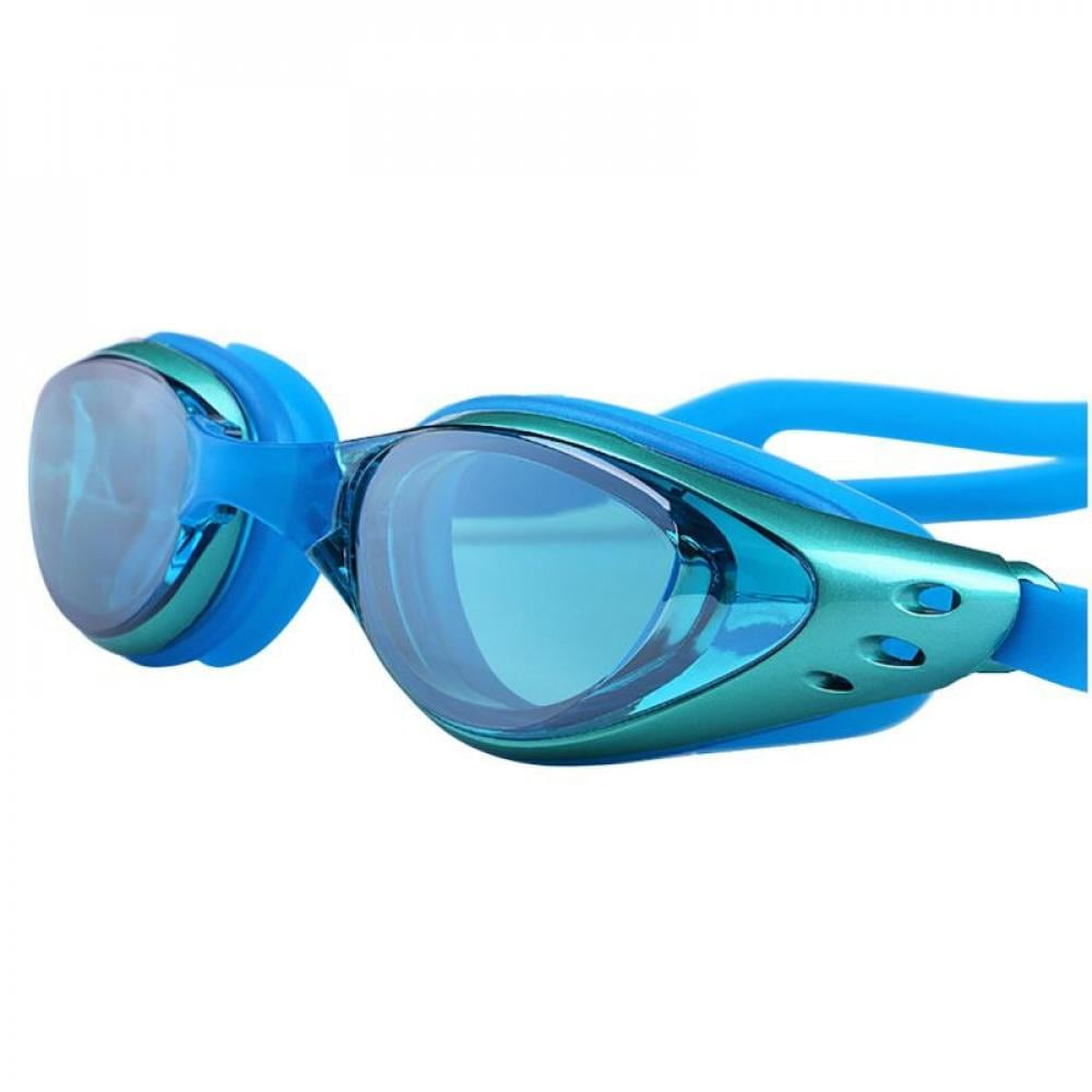 Anti-Fog Racing Swimming Goggles Waterproof Adjustable Adult Swimmer Eyewear 